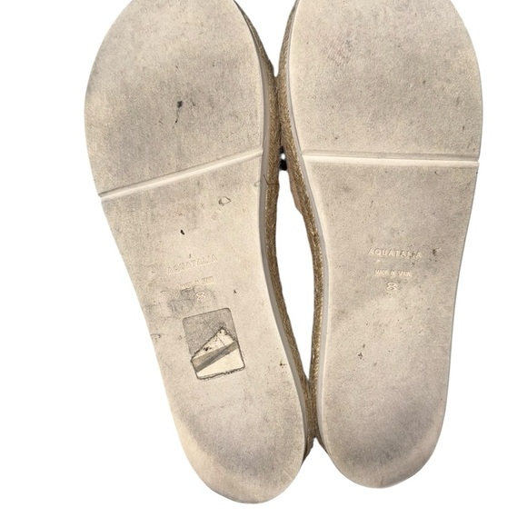 Aquatalia Shayna Espadrille Platform Slide Sandal – Size 8 - Picture 4 of 7
